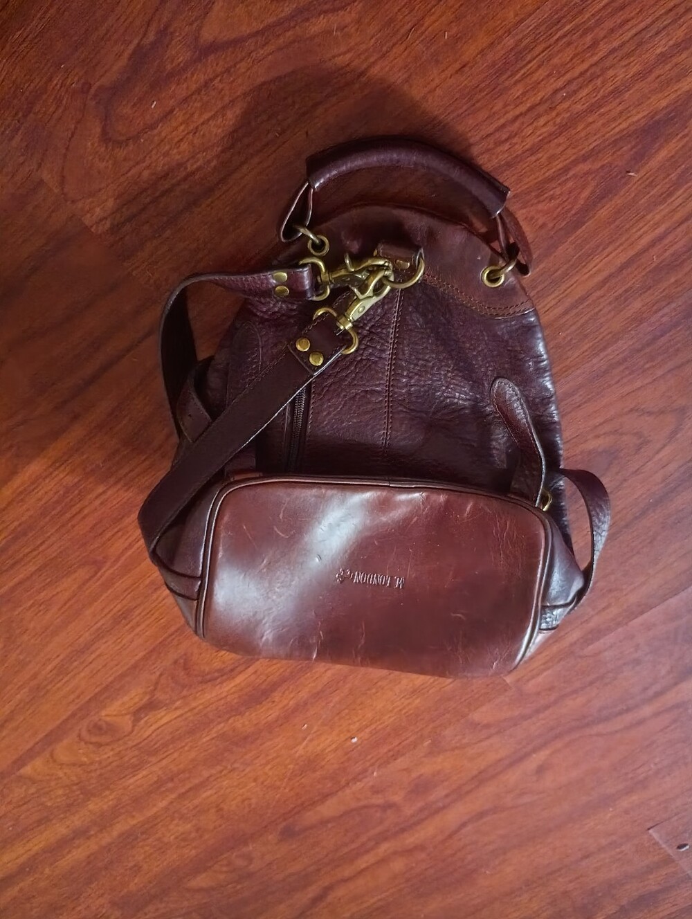 Unique Classy Leather Backpack